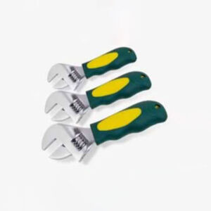 4124 Short handle adjustable wrench